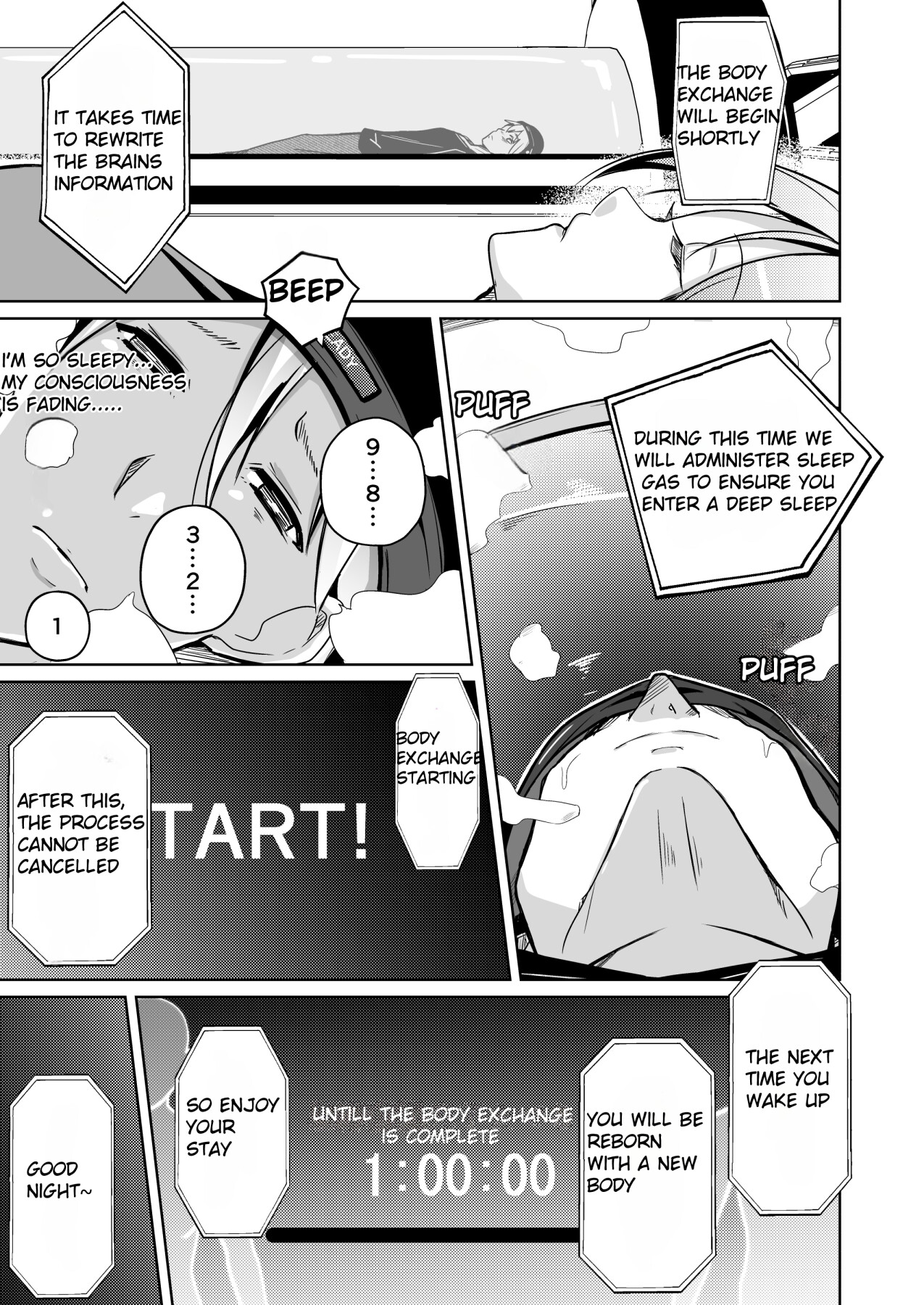 Hentai Manga Comic-Him and Her Captivated by the body of the opposite sex-Read-8